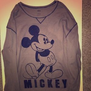 Walt Disney Store Mens XL Mickey Mouse Thermal